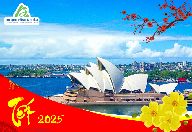 TOUR ÚC: SYDNEY - MELBOURNE 7 NGÀY 6 ĐÊM TẾT NGUYÊN ĐÁN 2025